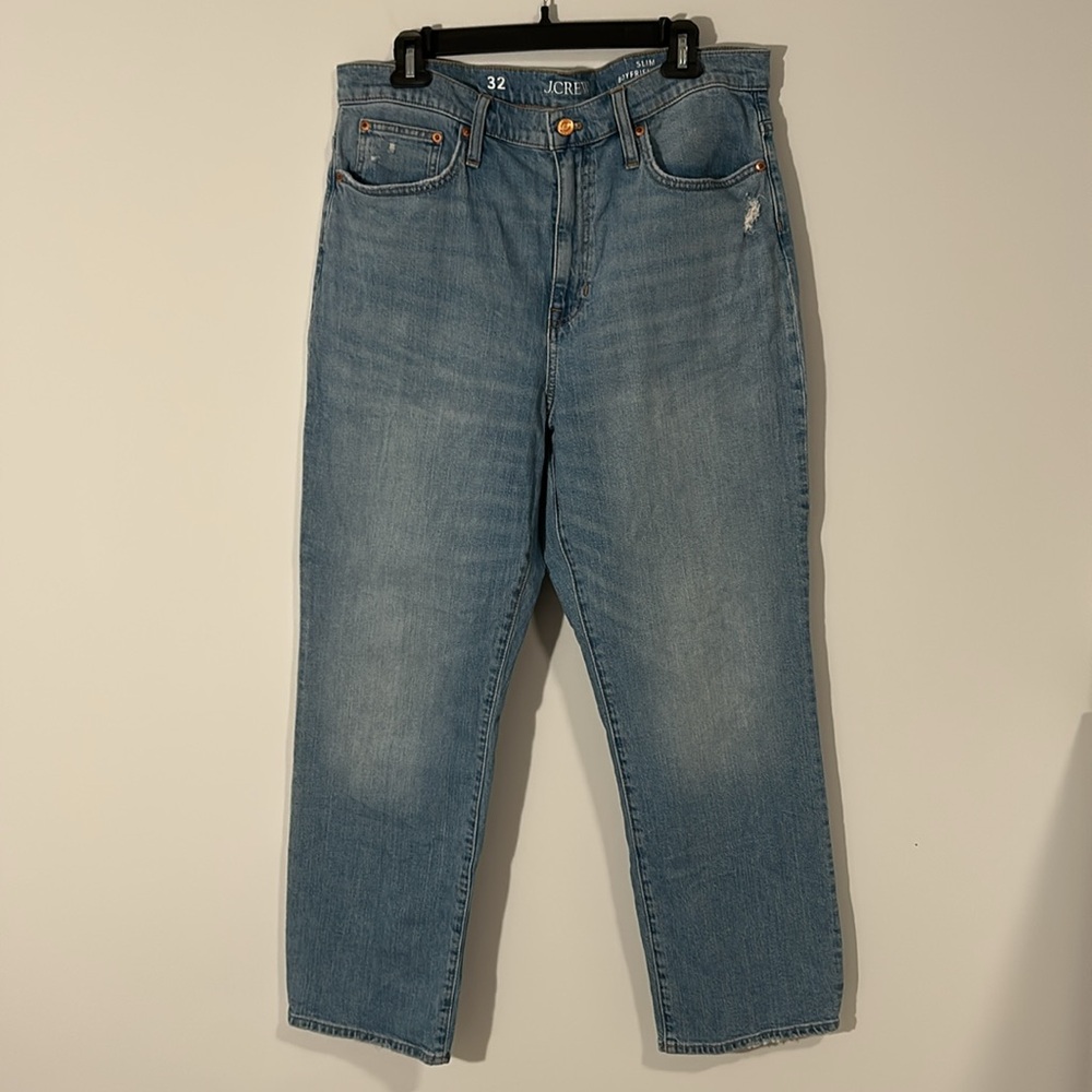 J. Crew Slim Boyfriend Denim Jeans Womens size 32